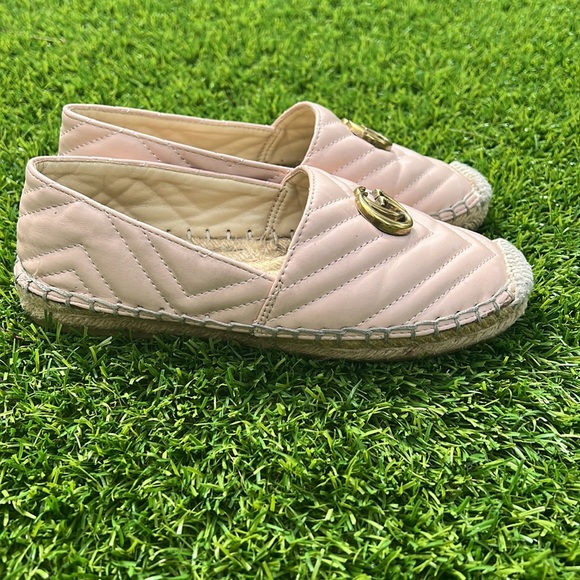 Gucci Marmot Double GG Porcelain Rose size 36.5 - Picture 4 of 17